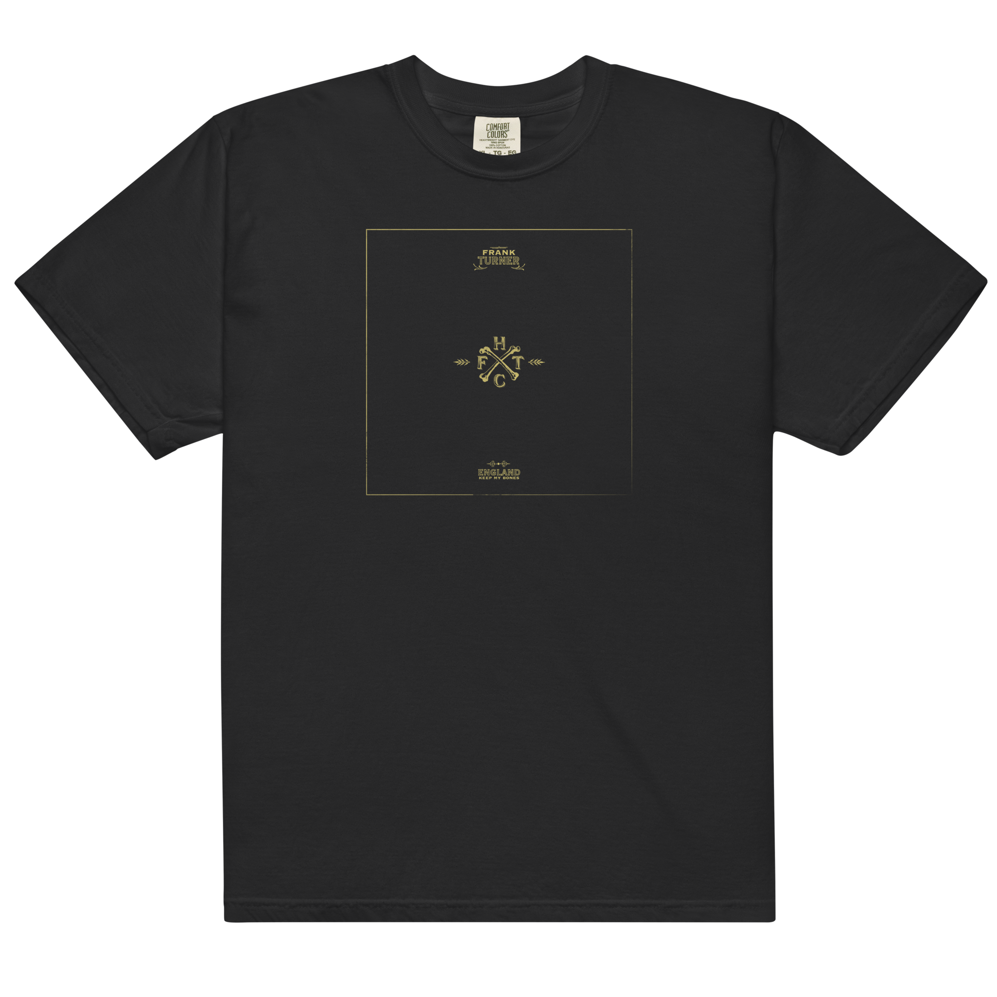 frank-turner-england-keep-my-bones-t-shirt-noir image 1