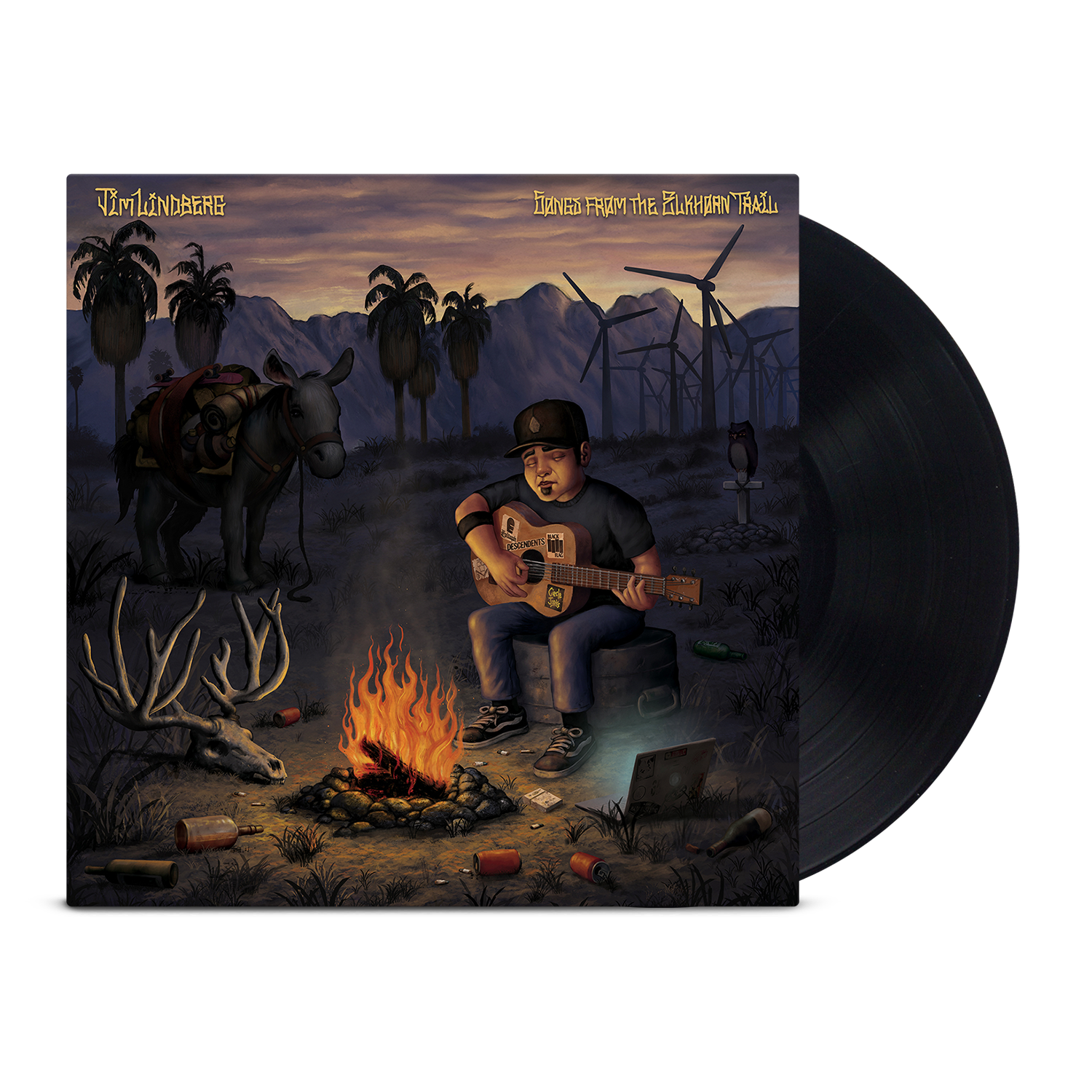 jim-lindberg-songs-from-the-elkhorn-trail-vinyle-lp-noir image 1