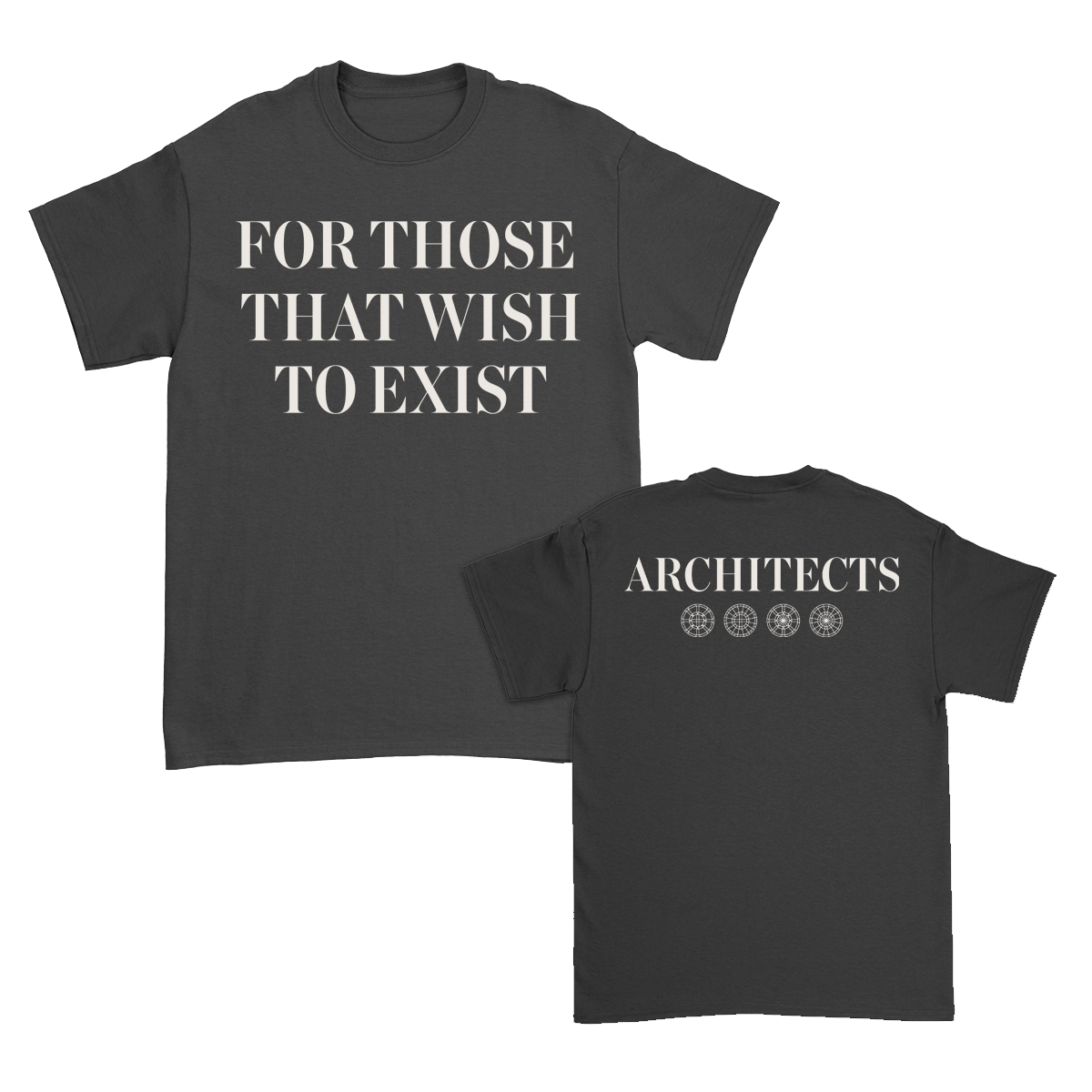 architects-fttwte-text-t-shirt-noir-bio image 1