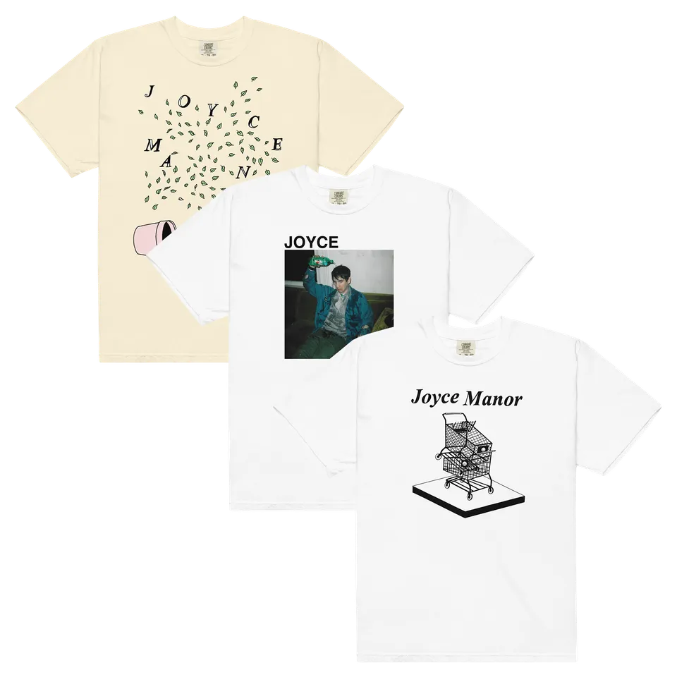 joyce-manor-t-shirt-bundle-lot-3-coton image 1