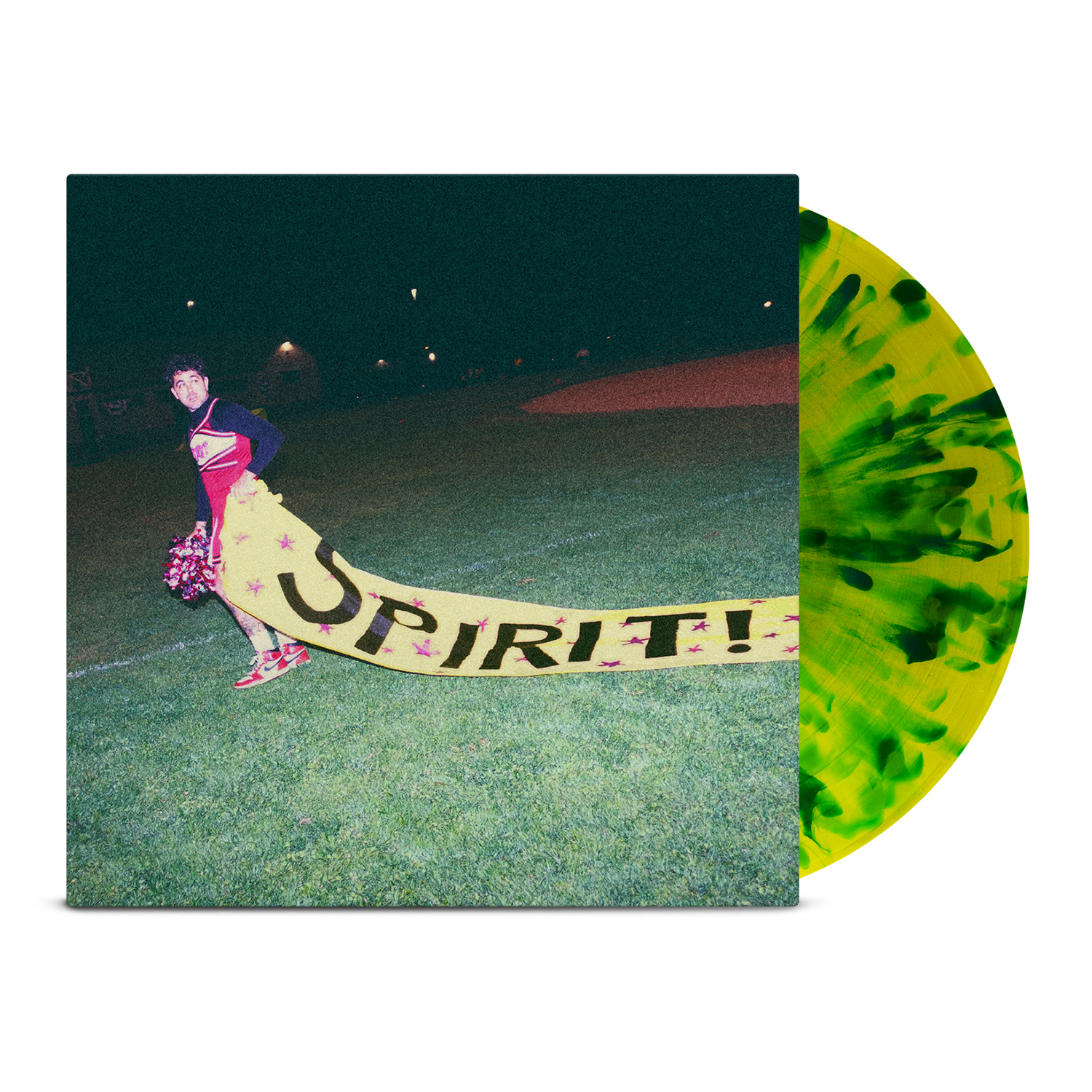hunny-spirit-vinyle-lp-vert-splatter-paintball image 1