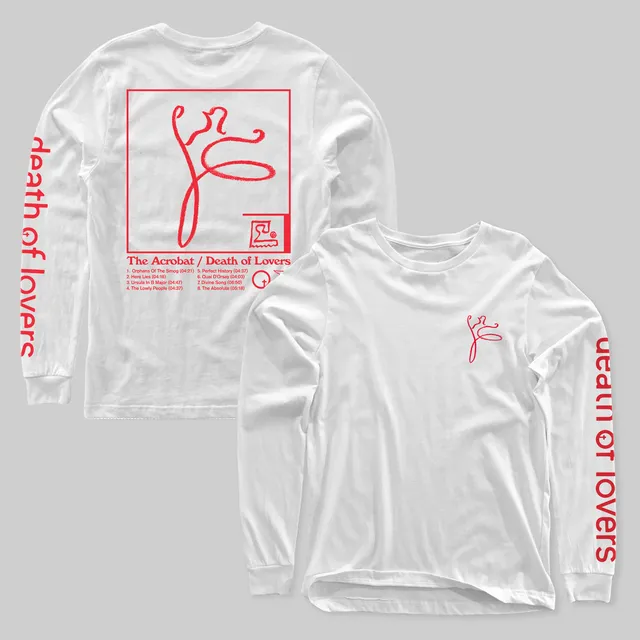death-of-lovers-the-acrobat-t-shirt-manches-longues-blanc image 1