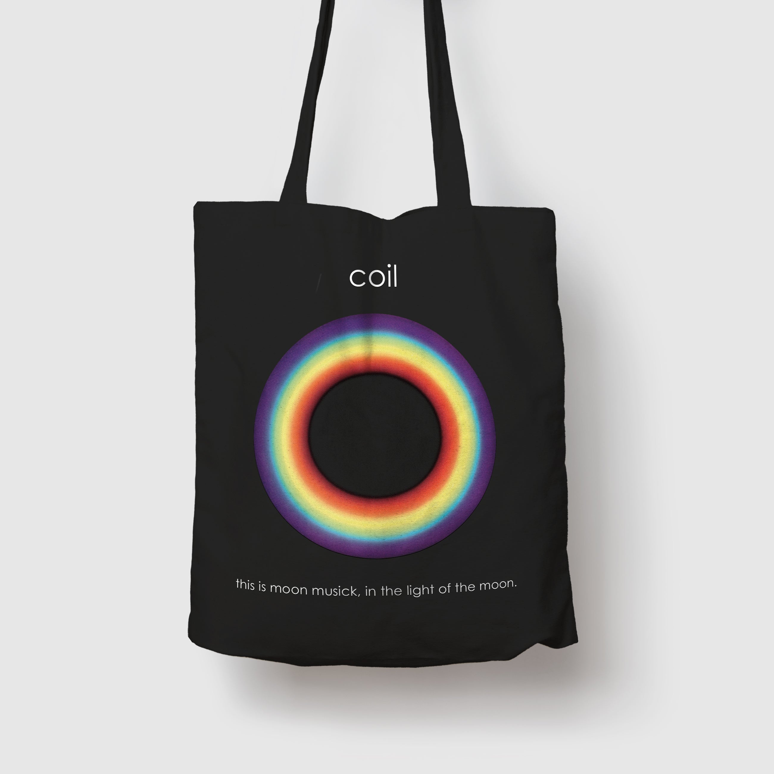 coil-musick-to-play-in-the-dark-tote-bag-noir-halo image 1