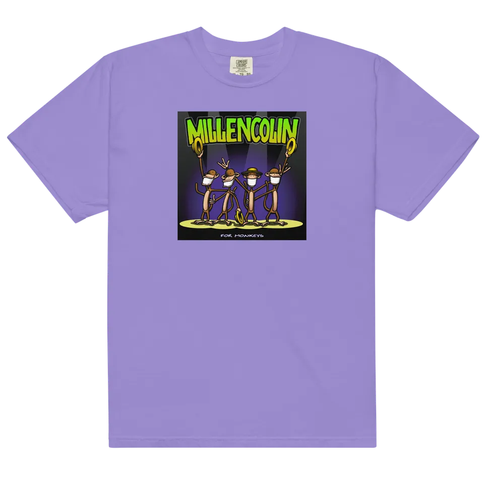 millencolin-for-monkeys-t-shirt-violet-coton image 1