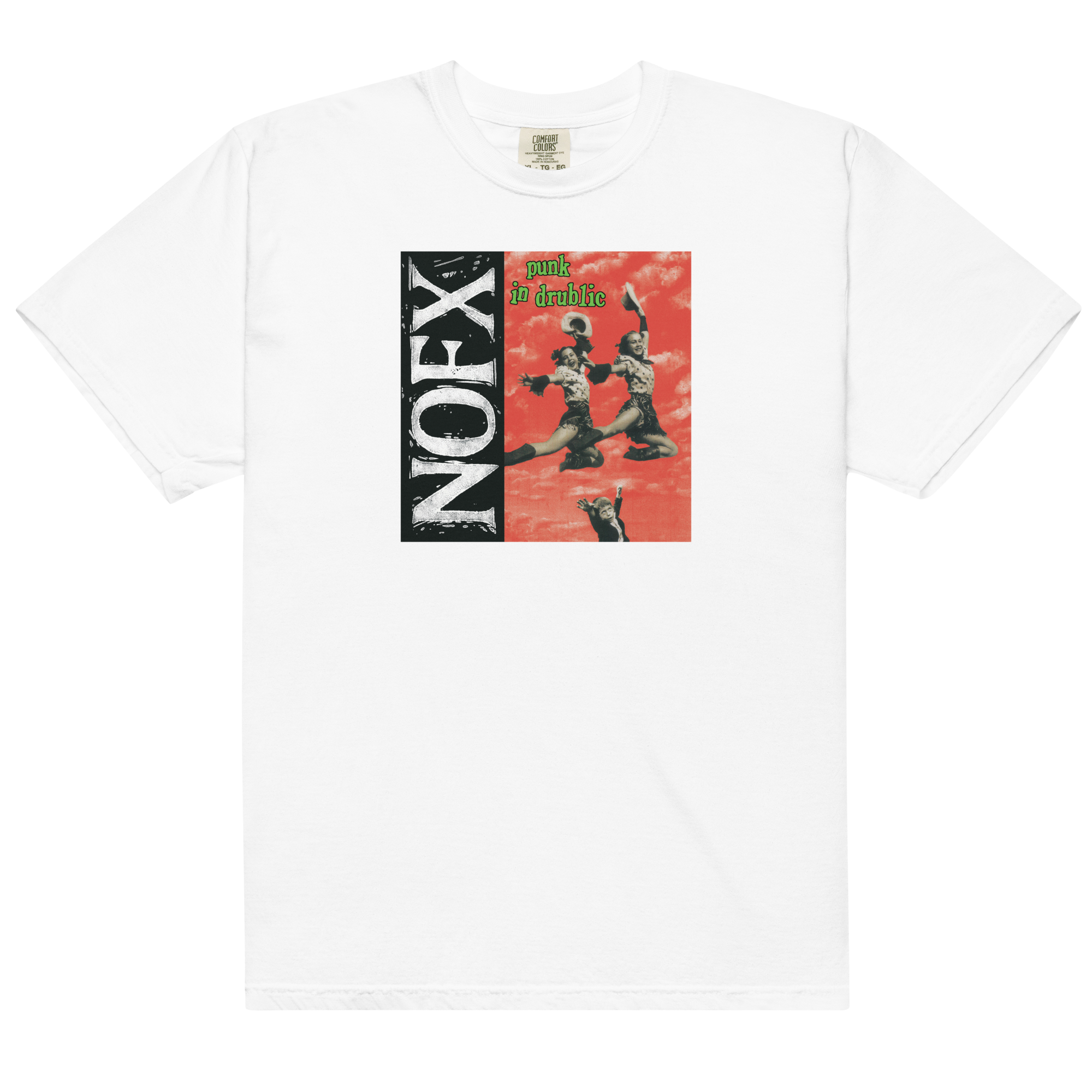 nofx-punk-in-drublic-t-shirt-blanc-coton image 1