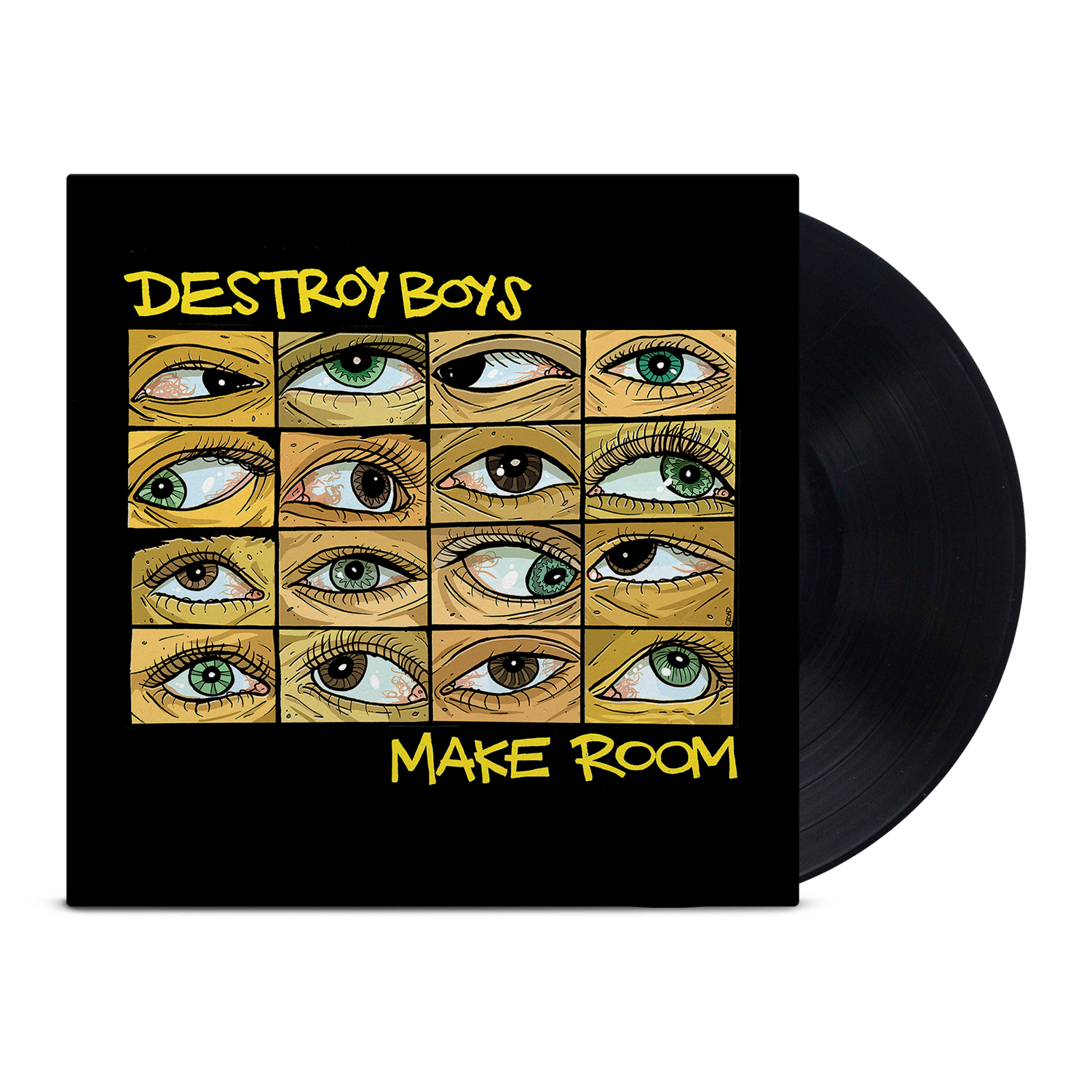 destroy-boys-make-room-vinyle-noir-lp-punk-garage image 1