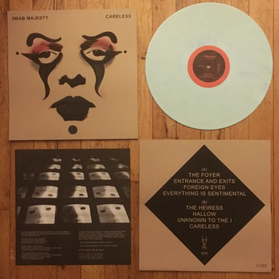 drab-majesty-careless-vinyle-art-edition-baby-blue image 1