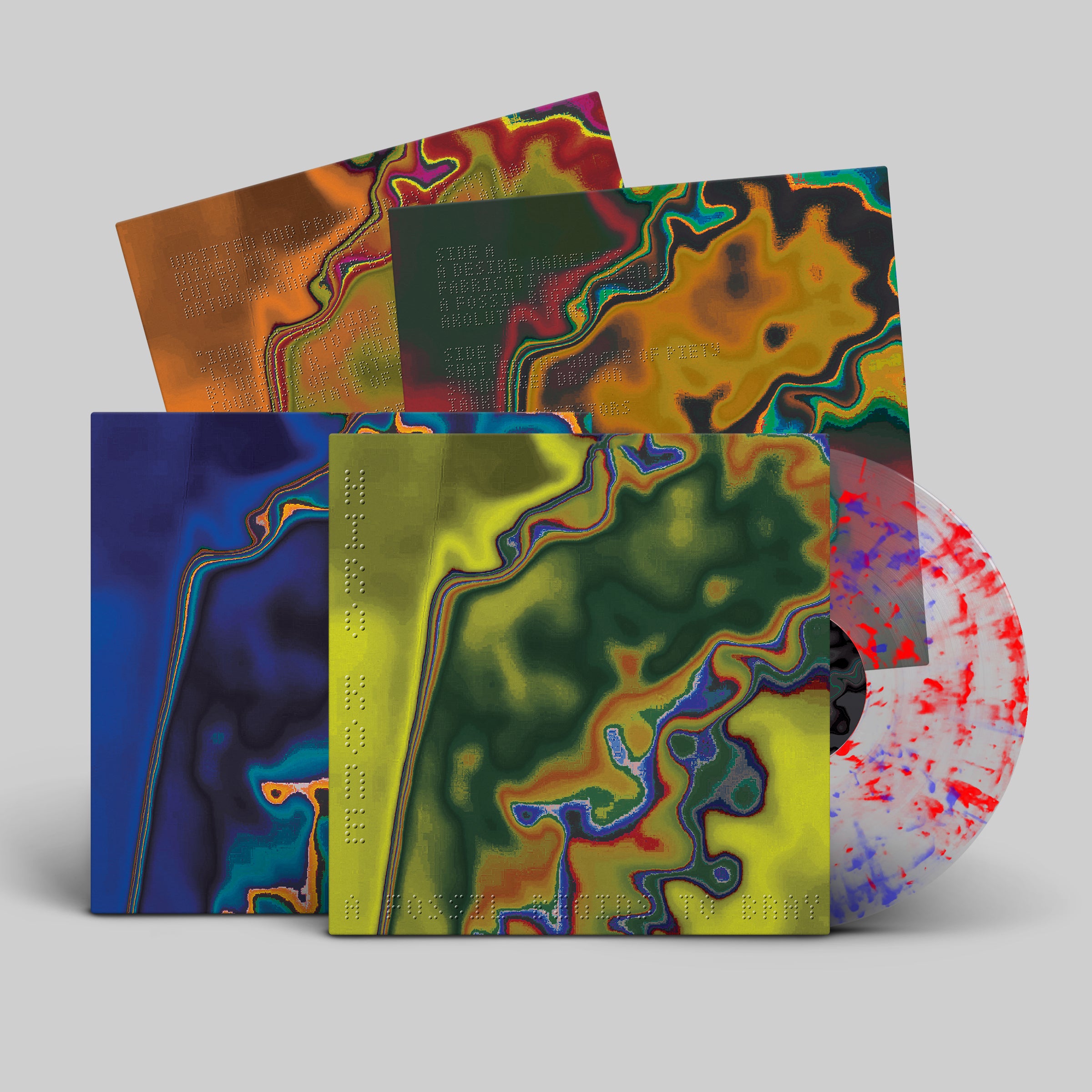 dais-hiro-kone-a-fossil-begins-to-bray-vinyle-lp-noir-techno image 3
