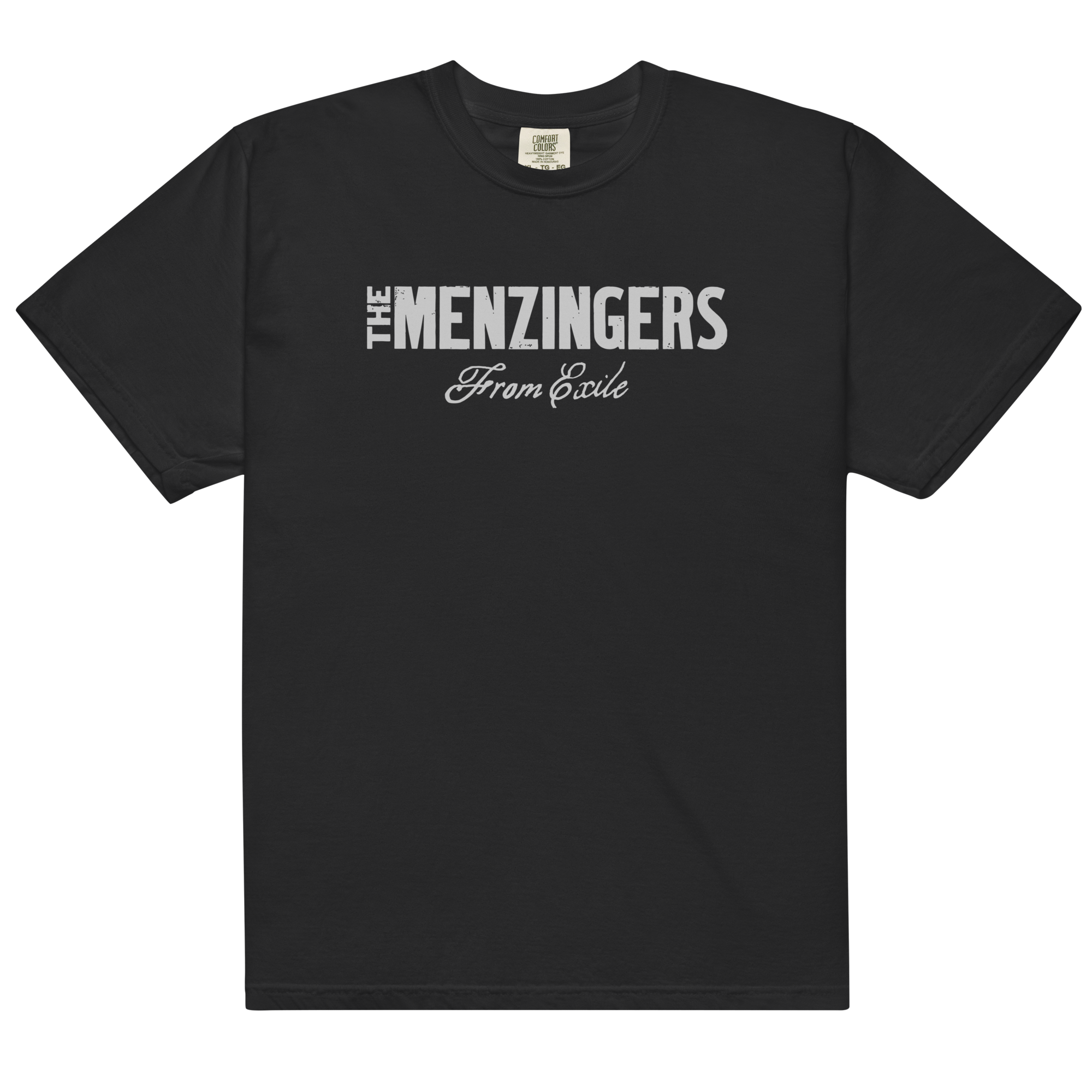from-exile-t-shirt-noir-coton-manches-courtes image 1