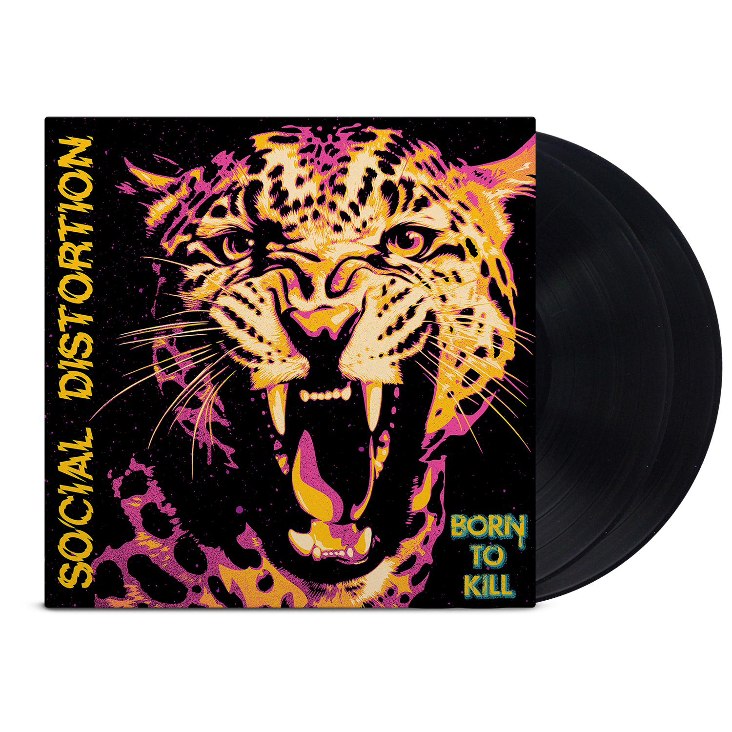 social-distortion-born-to-kill-double-vinyle-noir-punk image 1