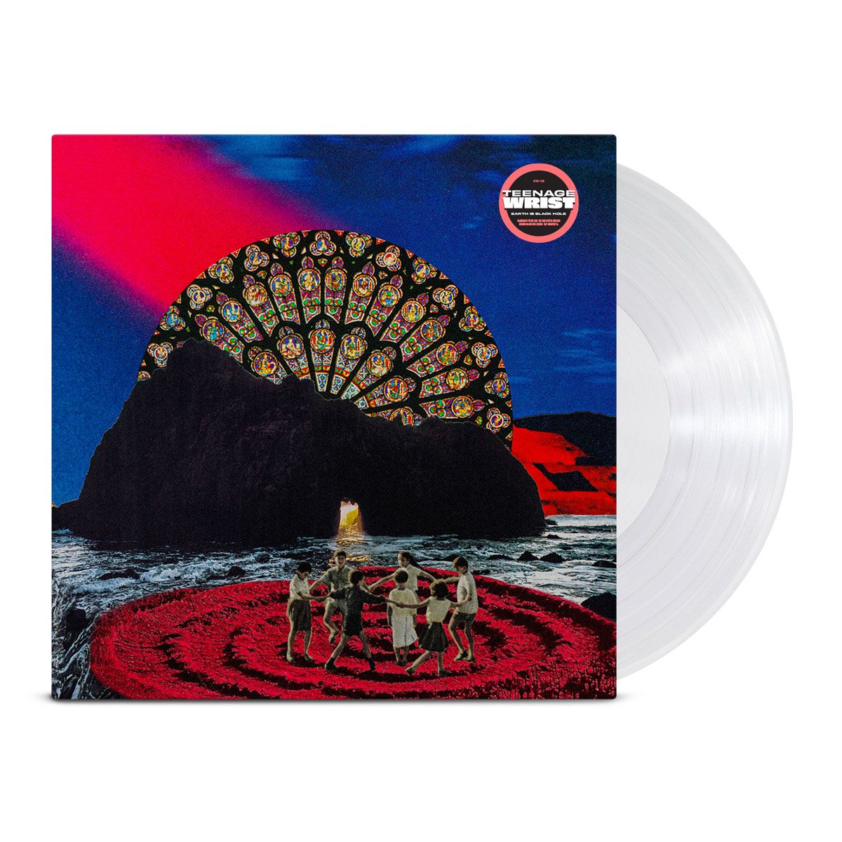 teenage-wrist-earth-is-a-black-hole-vinyle-transparent image 1