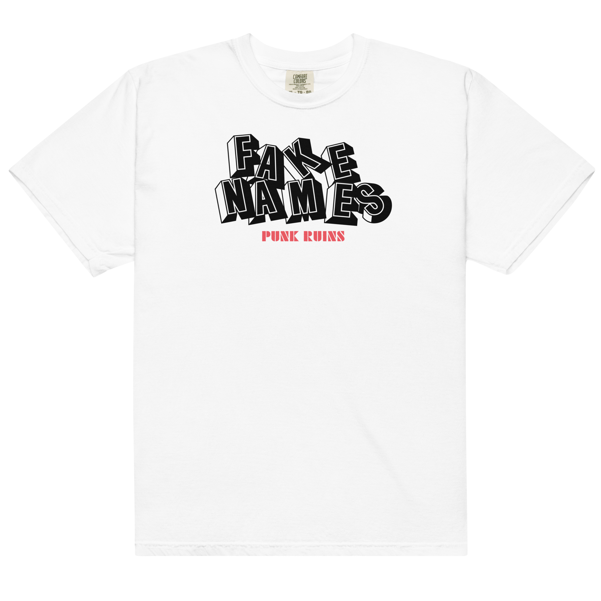 epitaph-fake-names-punk-ruins-t-shirt-blanc image 1