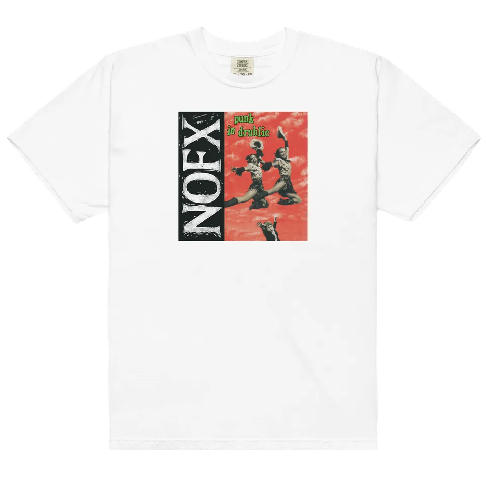 nofx-punk-in-drublic-t-shirt-blanc-coton image 1
