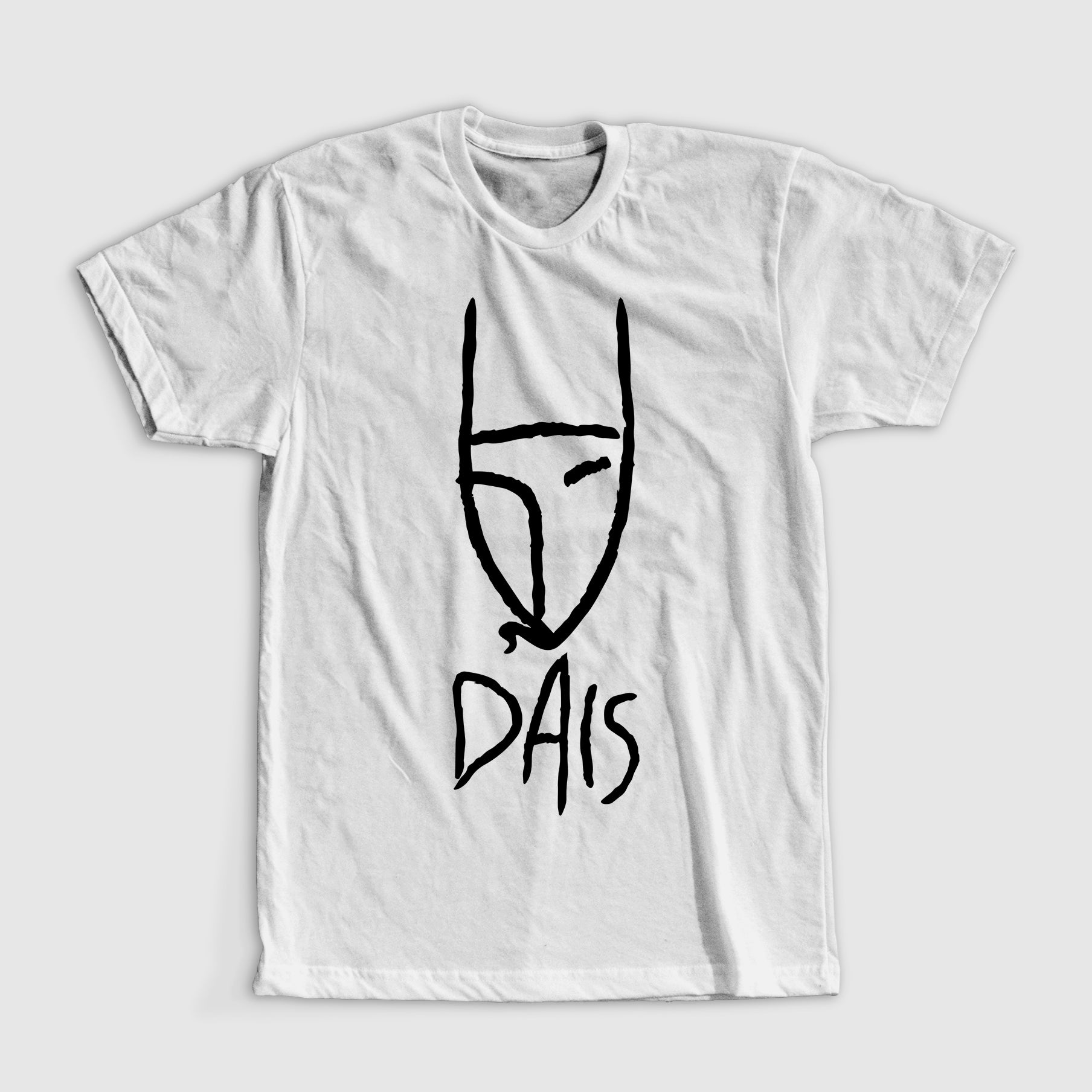 dais-records-dais-logo-t-shirt-noir-coton-taille-l image 3