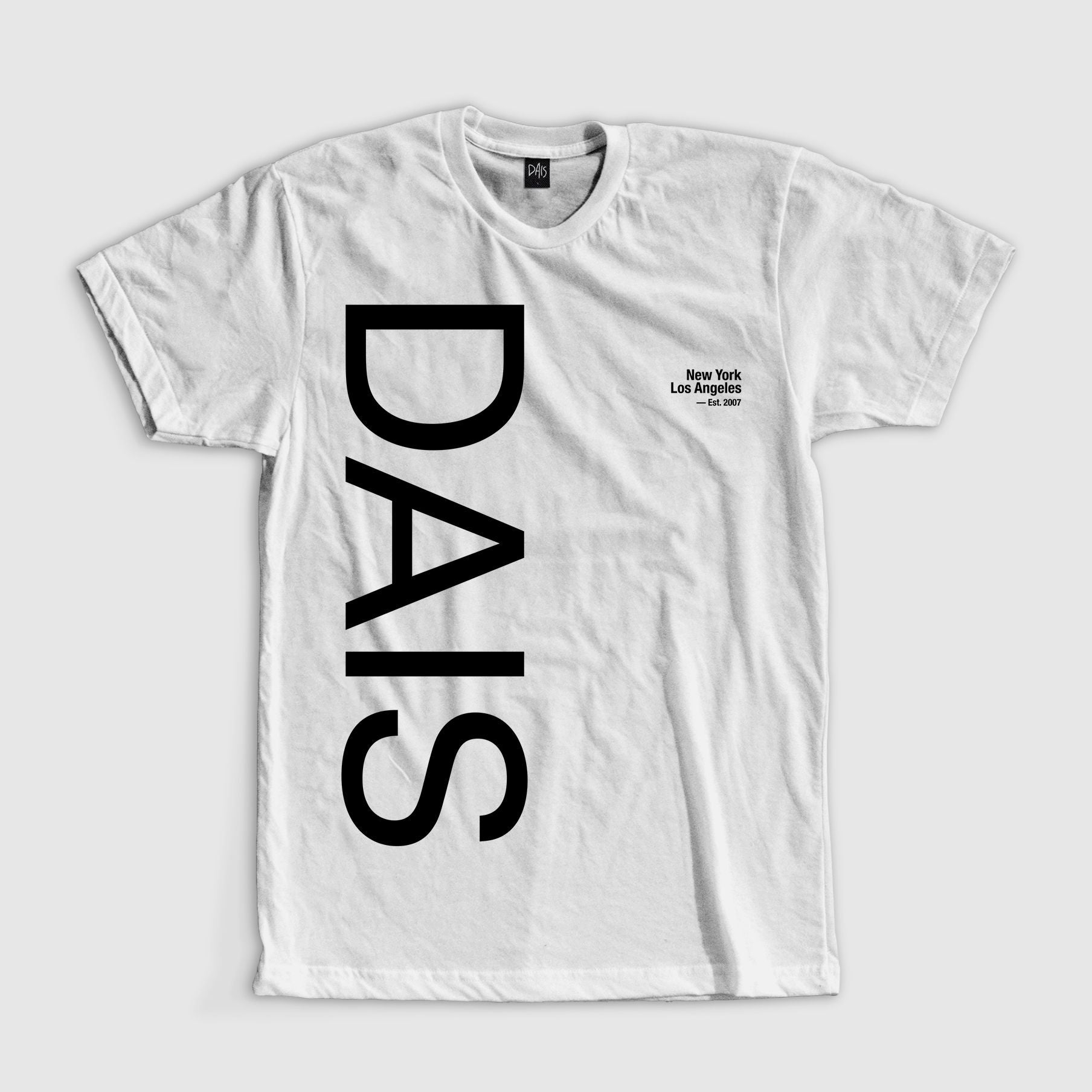 dais-records-est-2007-t-shirt-noir-coton-taille-l image 1
