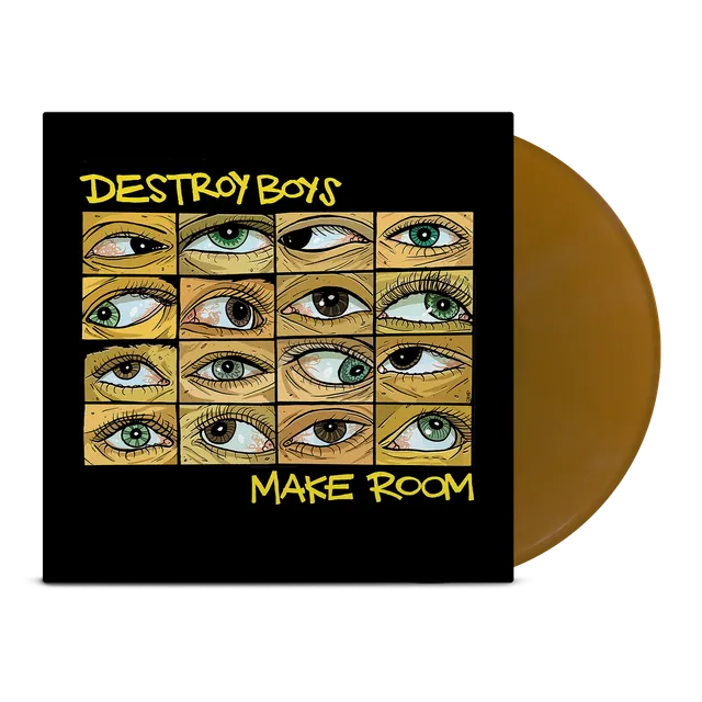 destroy-boys-make-room-vinyle-lp-dor-opaque-m-tal image 1