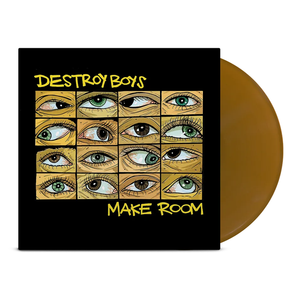 destroy-boys-make-room-vinyle-lp-dor-opaque-m-tal image 1