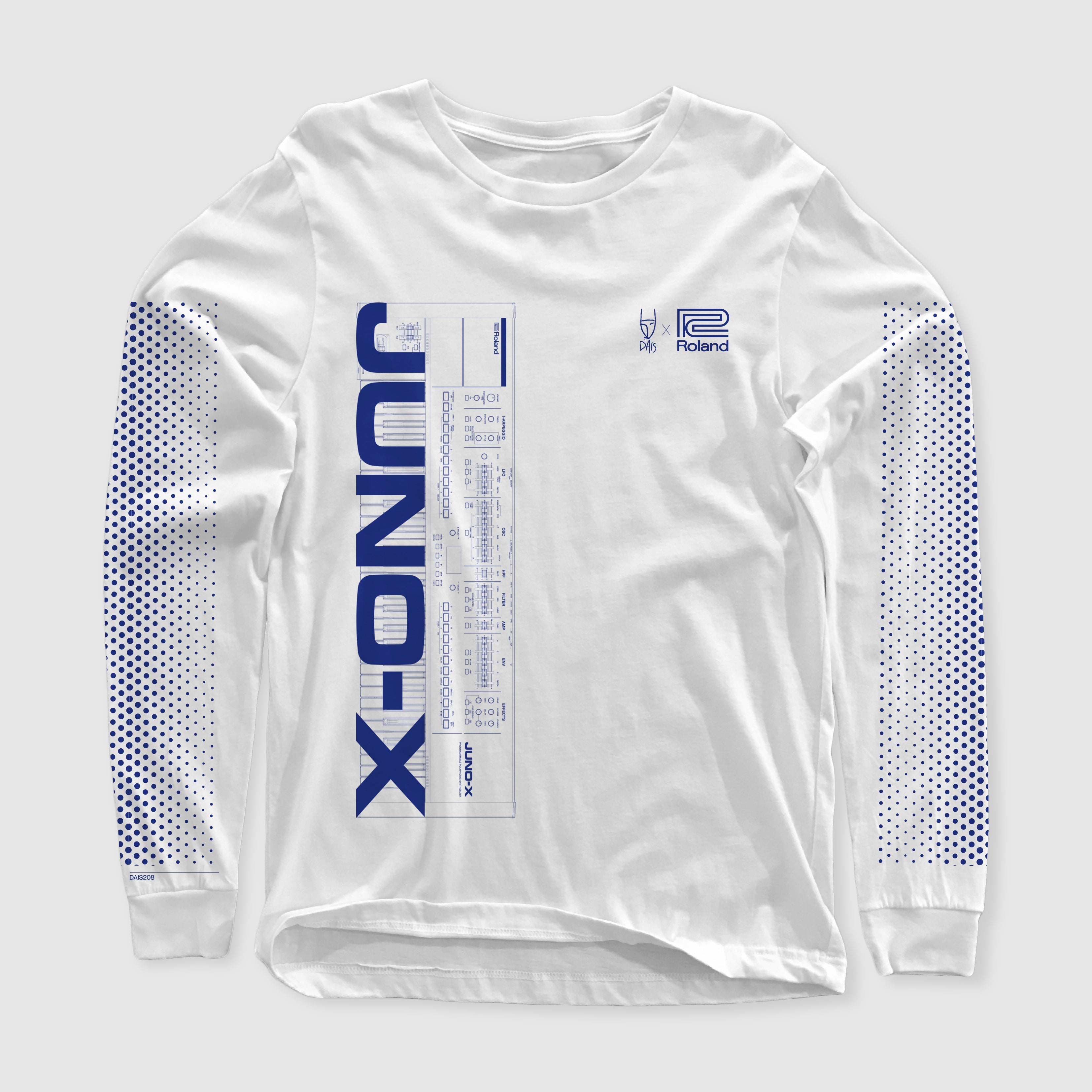 dais-x-roland-juno-x-longsleeve-noir-taille-l image 7