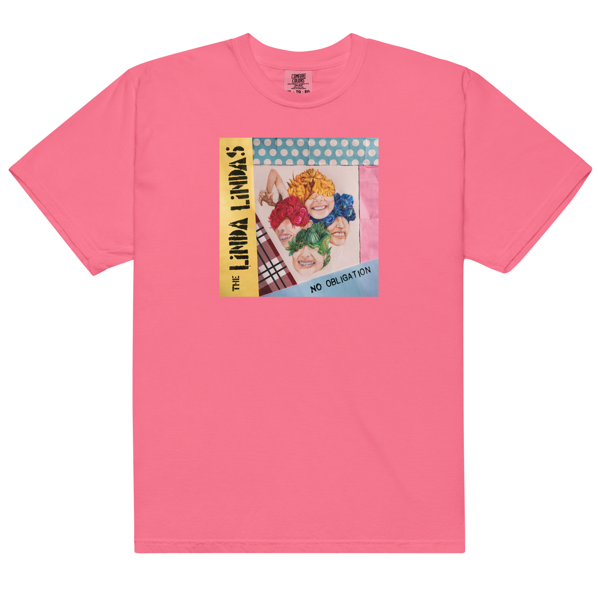 epitaph-records-no-obligation-t-shirt-rose-coton image 1