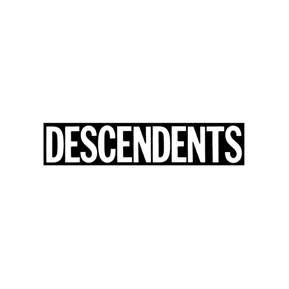 descendents-logo-sticker-noir-blanc-1-5-x-7-pouces image 1