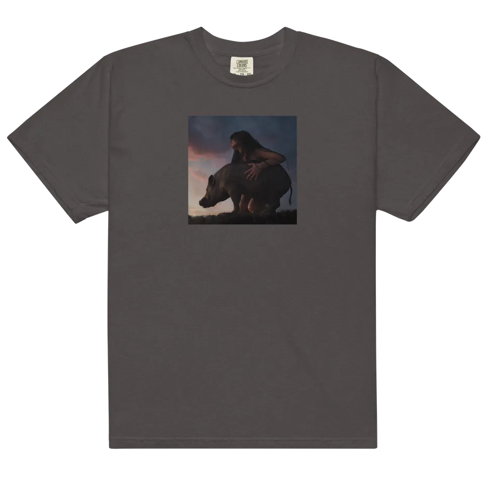 epitaph-records-i-got-heaven-t-shirt-gris-fonc-coton image 1