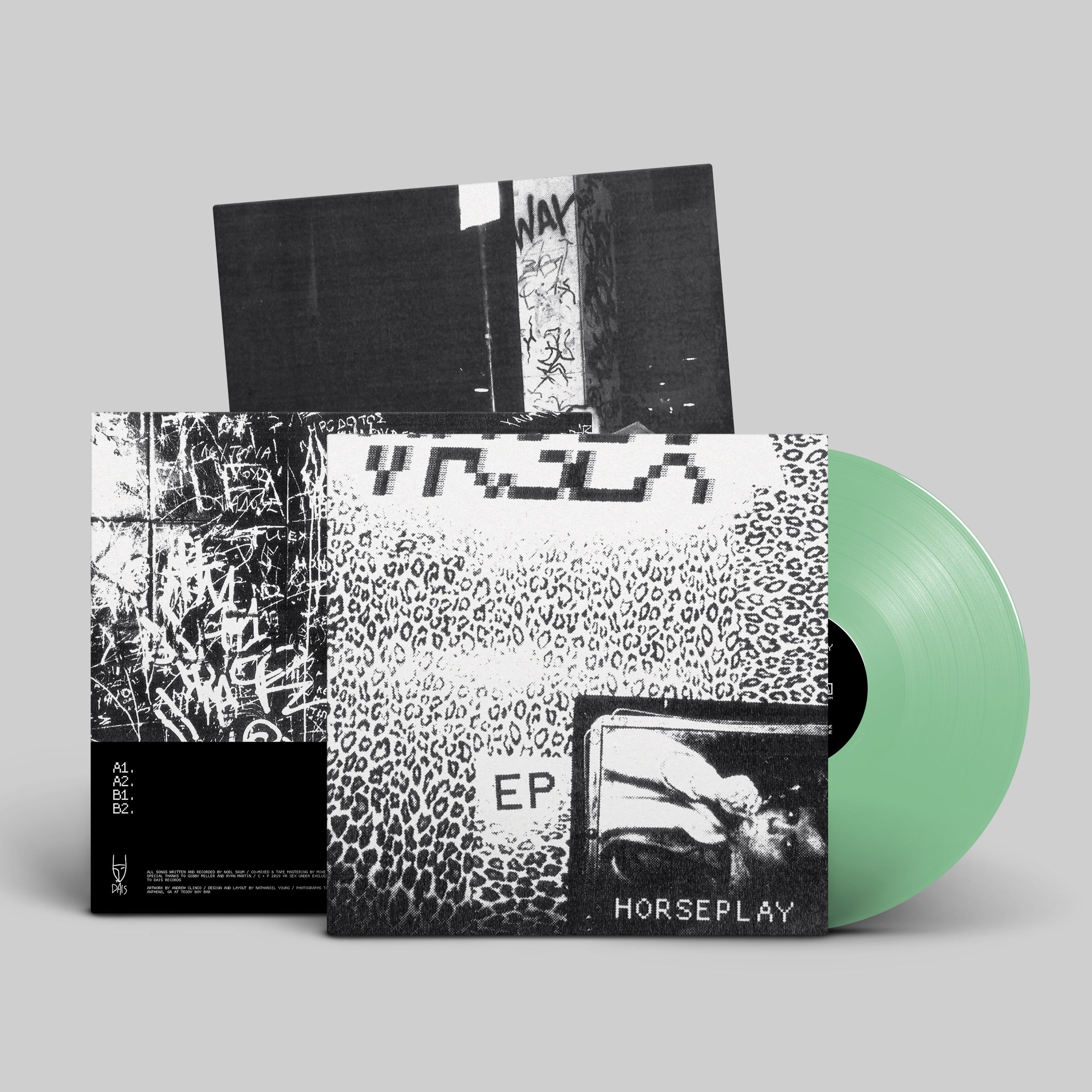 dais-vr-sex-horseplay-ep-vinyle-noir-post-punk image 3