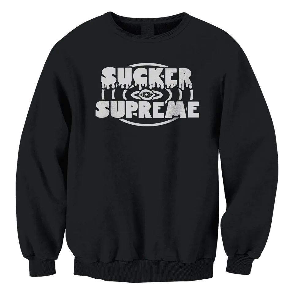 rosie-tucker-sick-sad-crewneck-sweatshirt-noir-coton image 1
