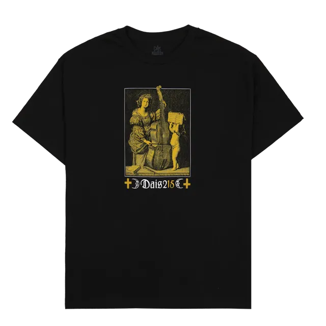 dais-records-x-pleasures-15-ans-t-shirt-noir-large image 1