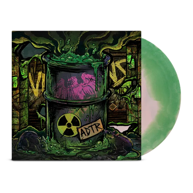a-day-to-remember-bad-vibrations-vinyle-rose-vert-lp image 1