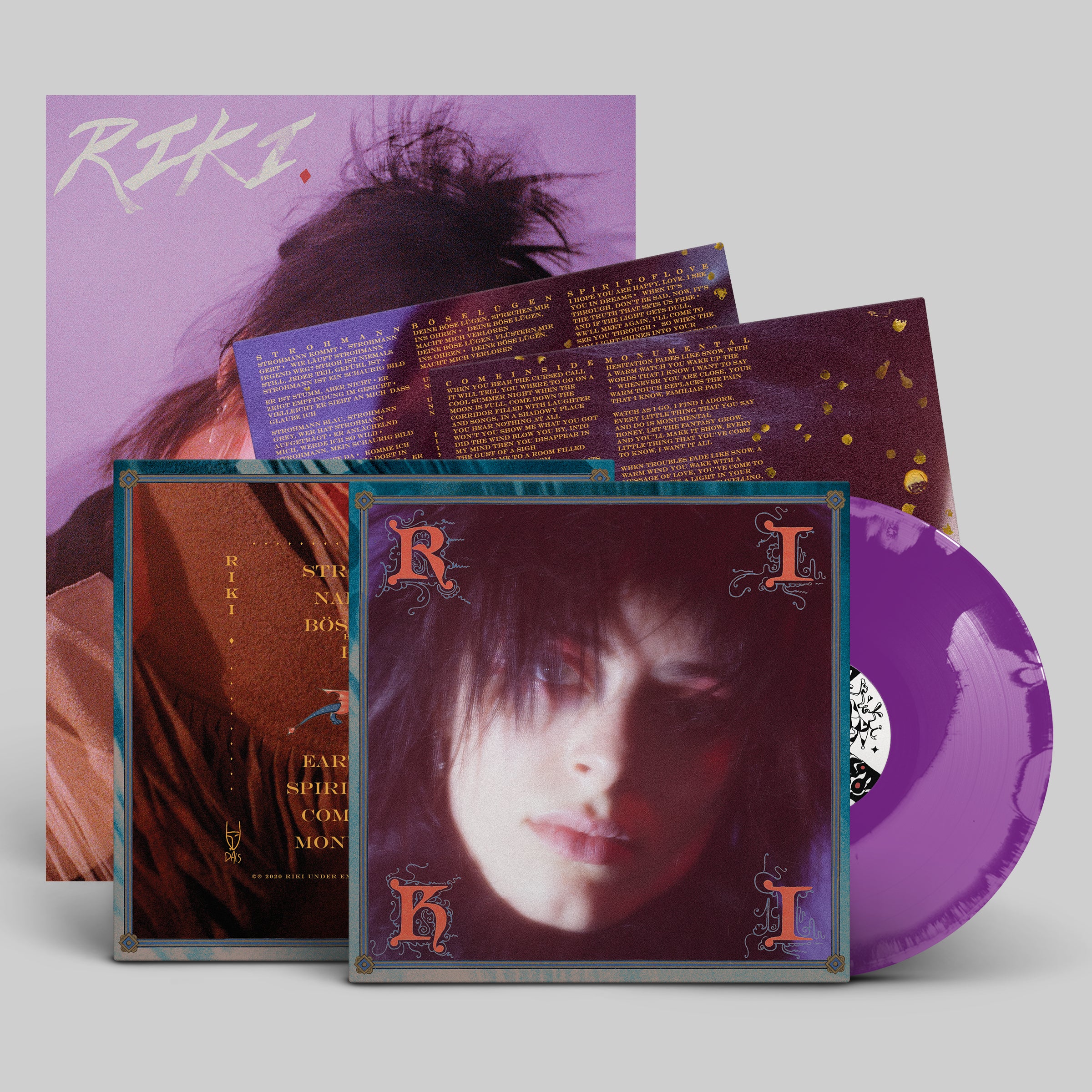 riki-riki-vinyle-violet-synth-pop-darkwave image 3