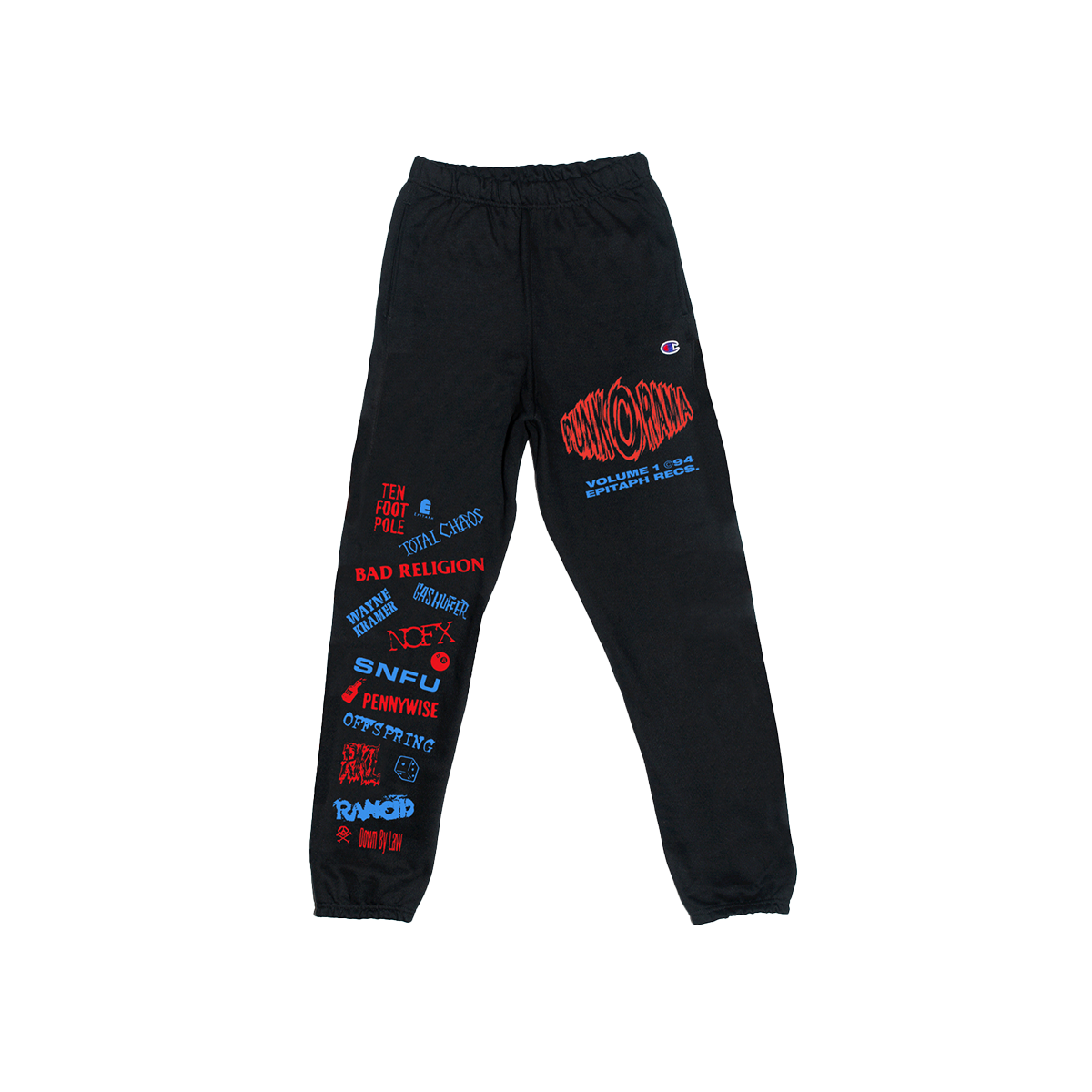 epitaph-records-punk-o-rama-jogging-noir-champion image 1