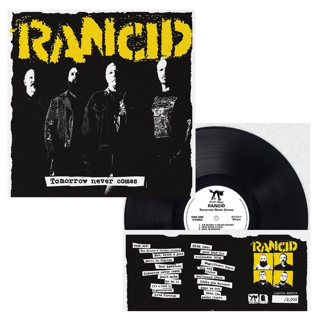 rancid-tomorrow-never-comes-lp-vinyle-noir-s-rigraphi image 1