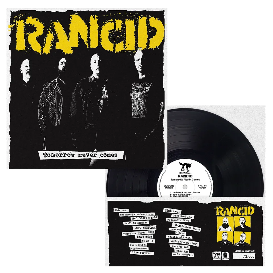 rancid-tomorrow-never-comes-lp-vinyle-noir-s-rigraphi image 1
