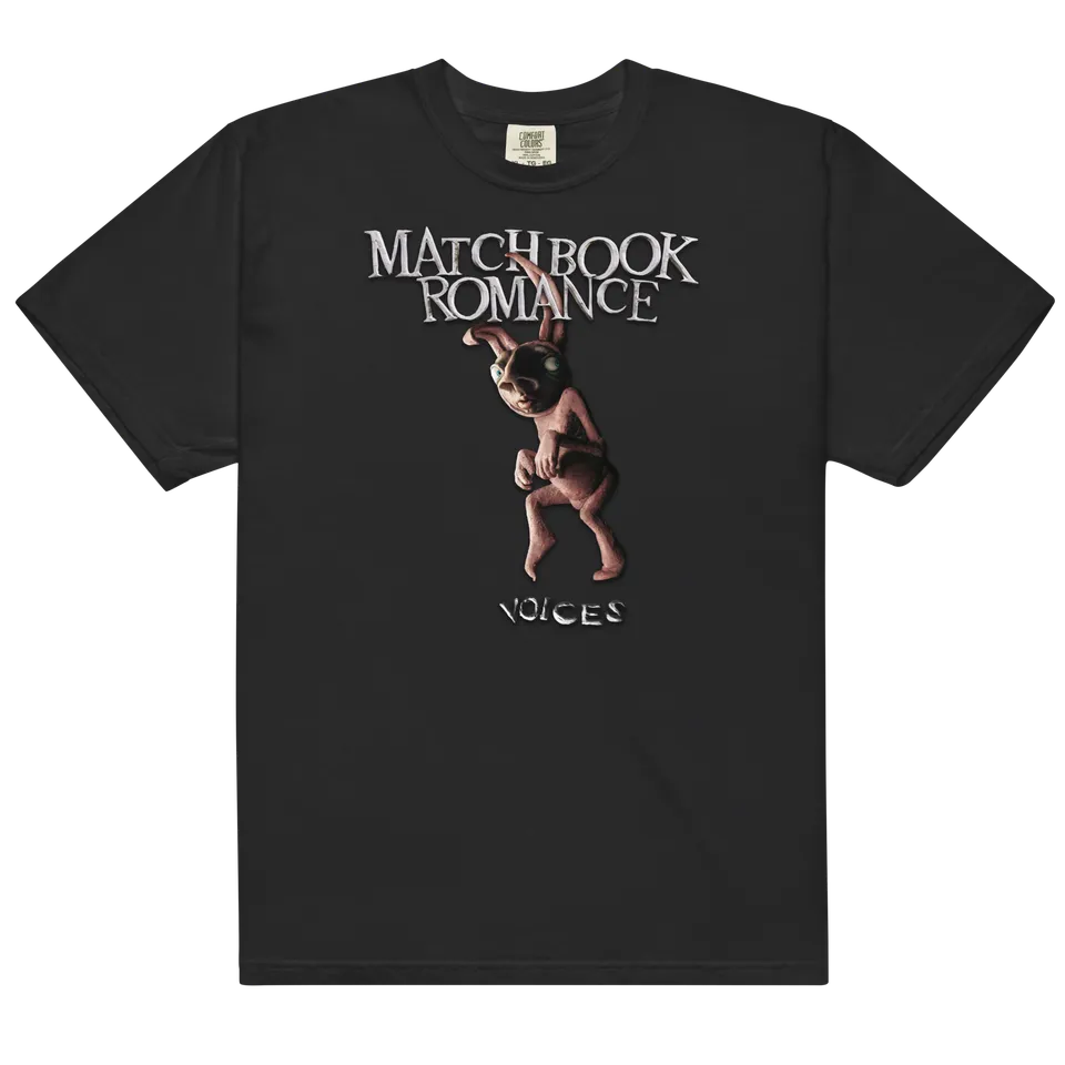 matchbook-romance-voices-t-shirt-noir-coton image 1
