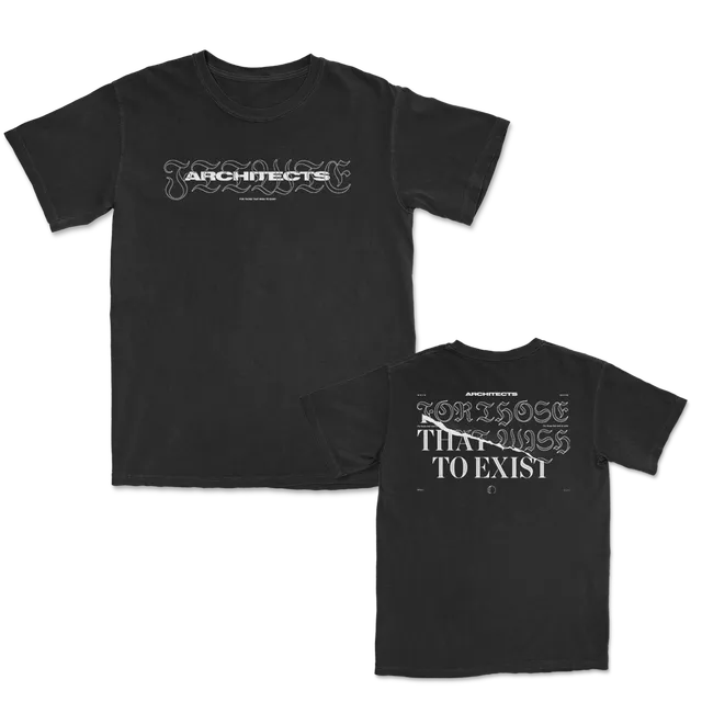 architects-fttwte-t-shirt-noir-100-coton image 1