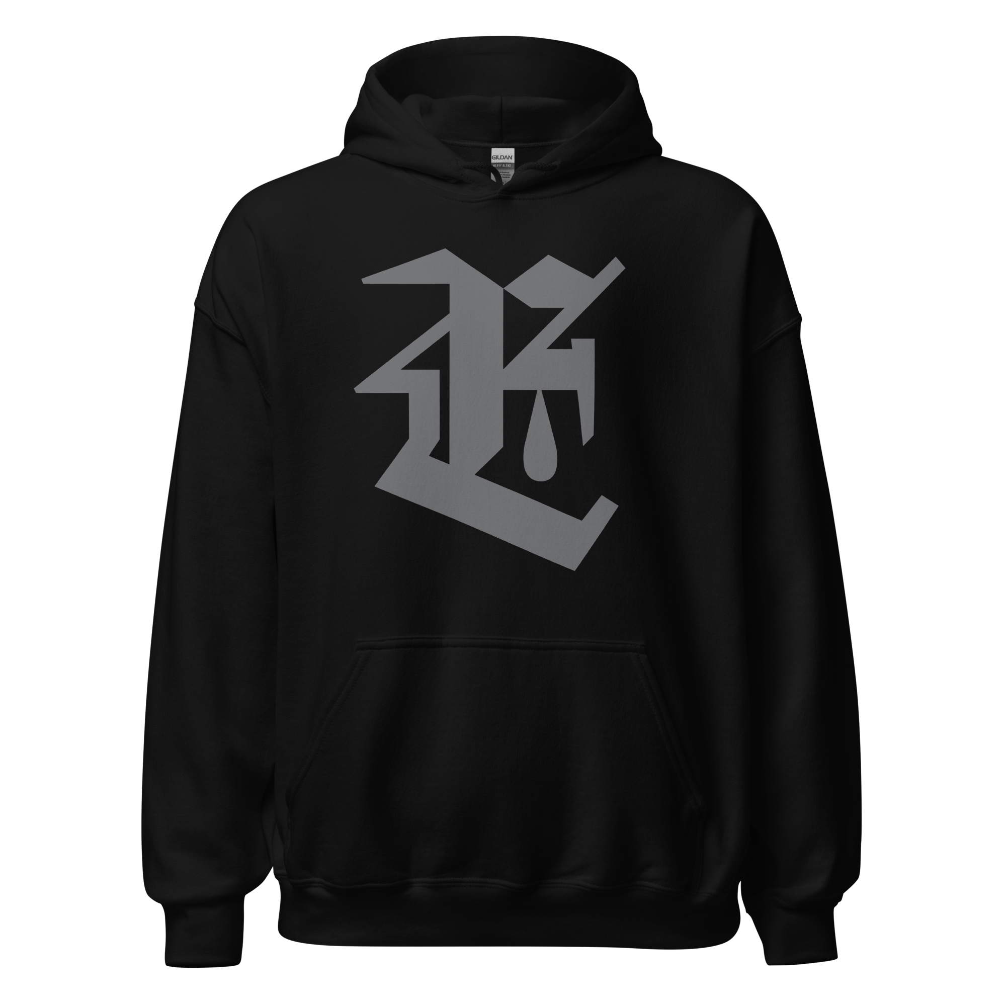 epitaph-teardrop-emblem-hoodie-noir-capuche image 1