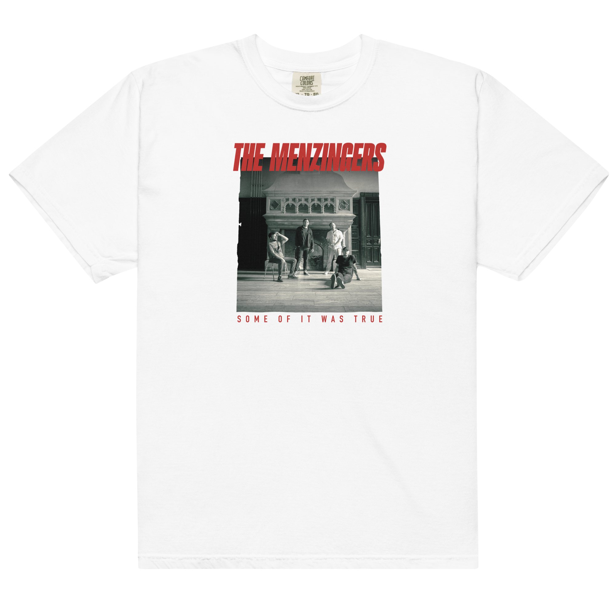 the-menzingers-some-of-it-was-true-t-shirt-blanc-coton image 1