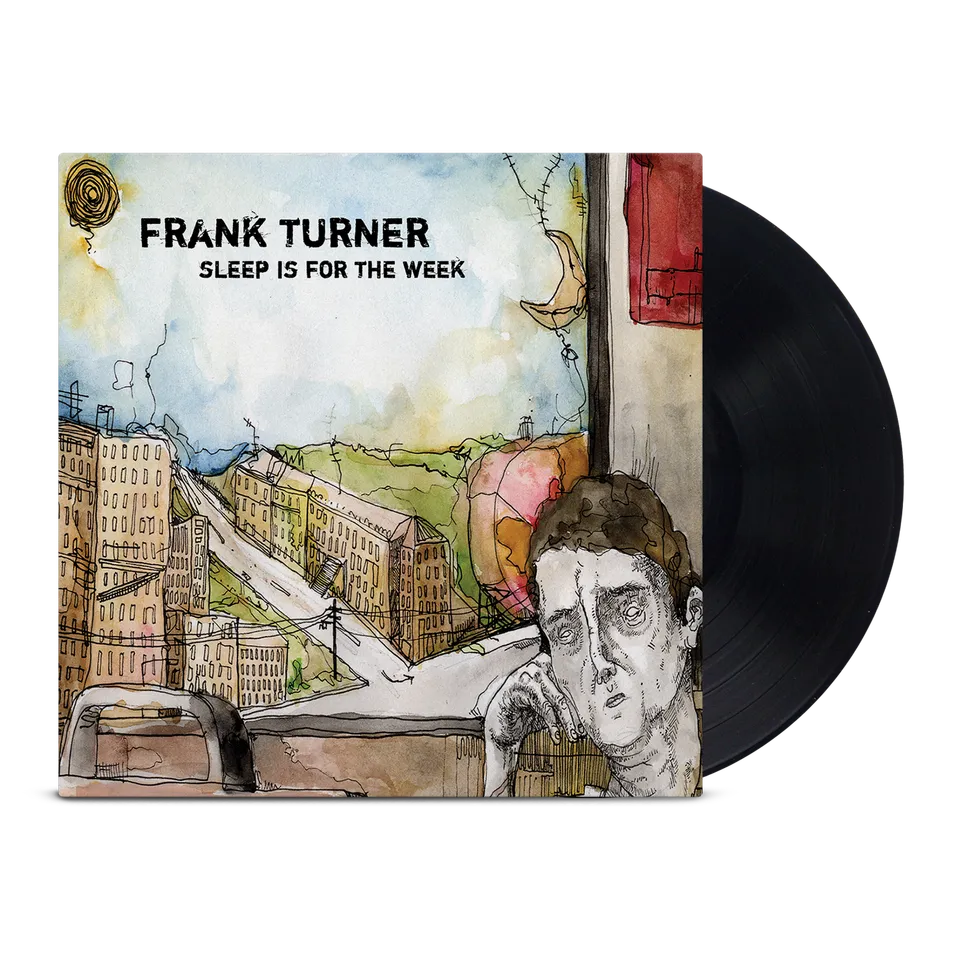 frank-turner-sleep-is-for-the-week-vinyle-12-noir image 1