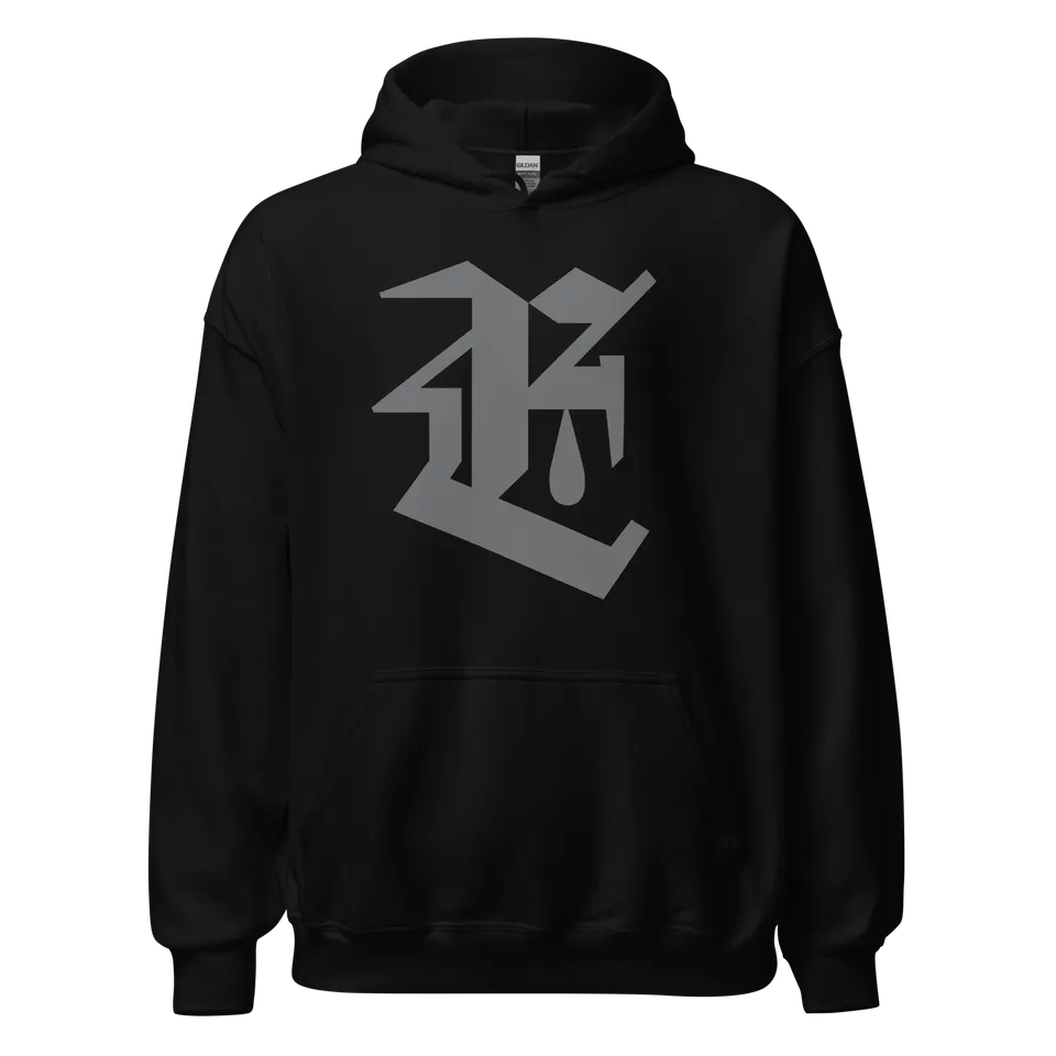 epitaph-teardrop-emblem-hoodie-noir-capuche image 1