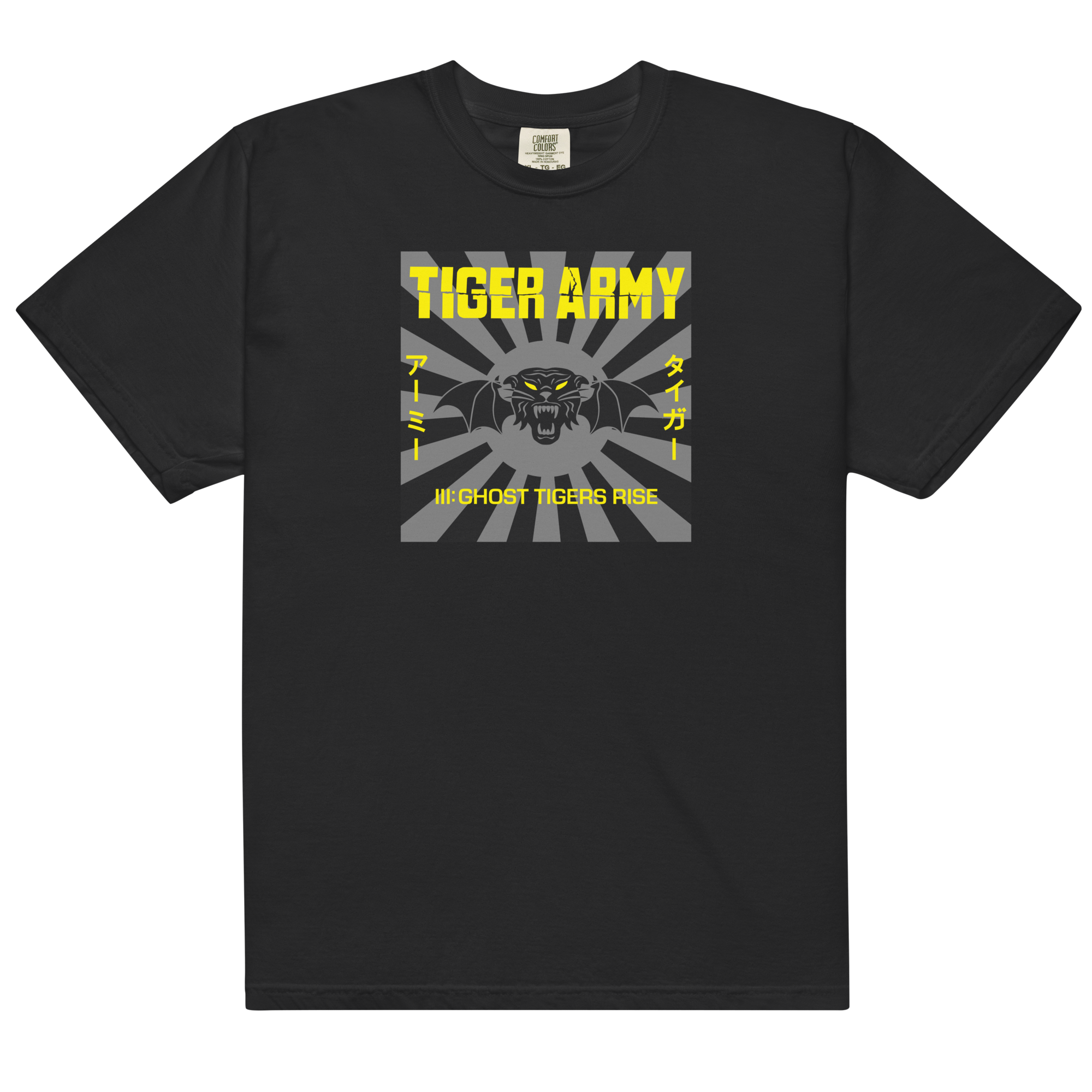 epitaph-iii-ghost-tigers-rise-t-shirt-noir-coton image 1