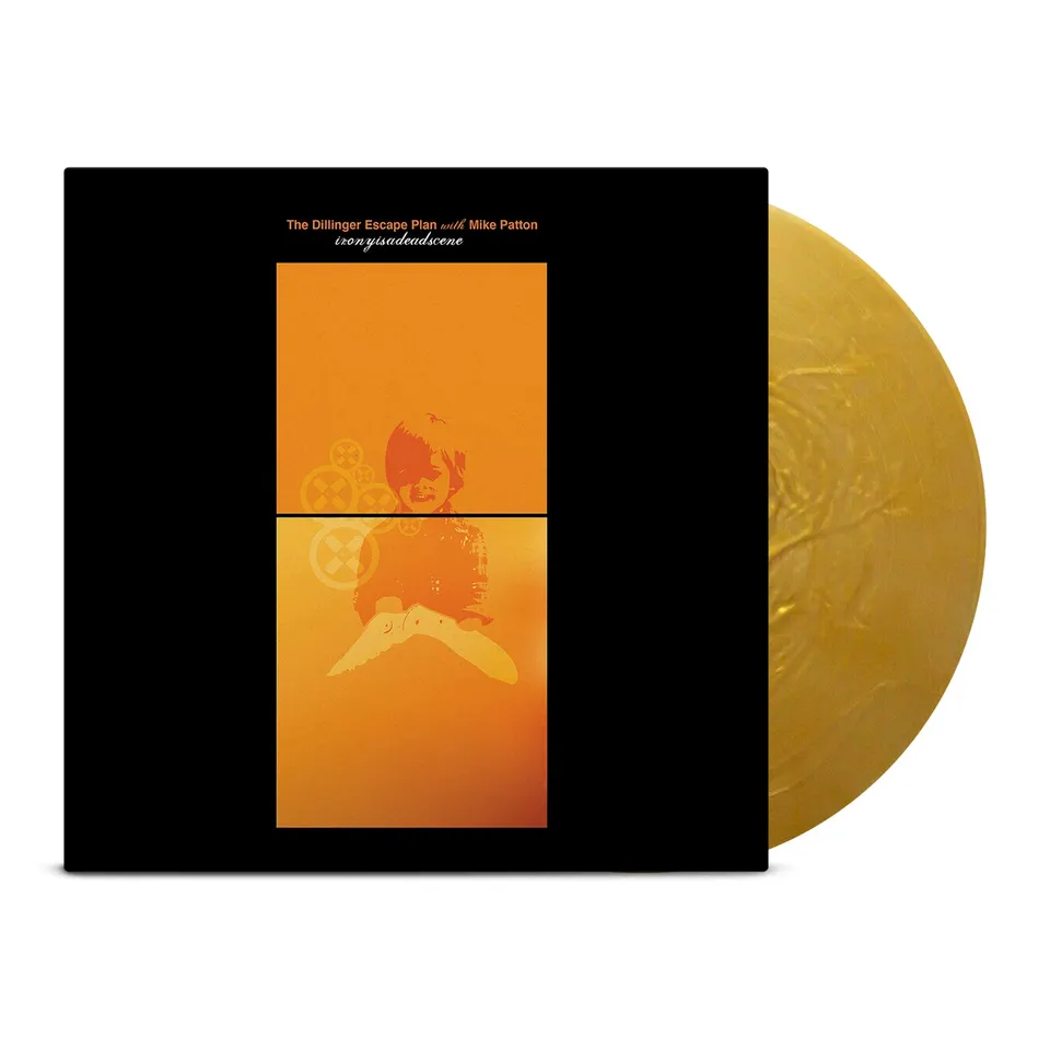 dillinger-escape-plan-irony-is-a-dead-scene-ep-vinyle-gold image 1