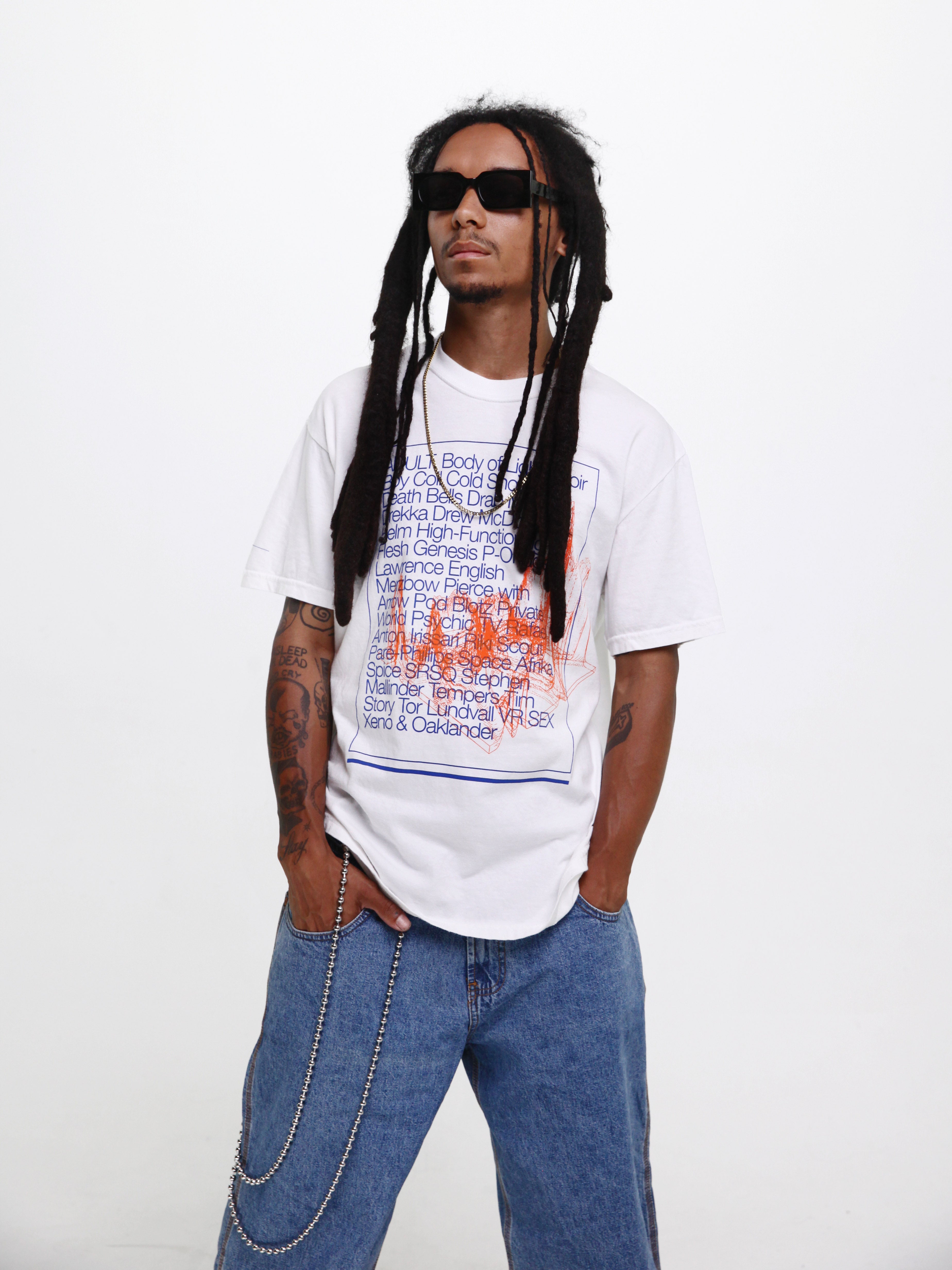 dais-x-roland-waveform-t-shirt-noir-coton-taille-l image 2