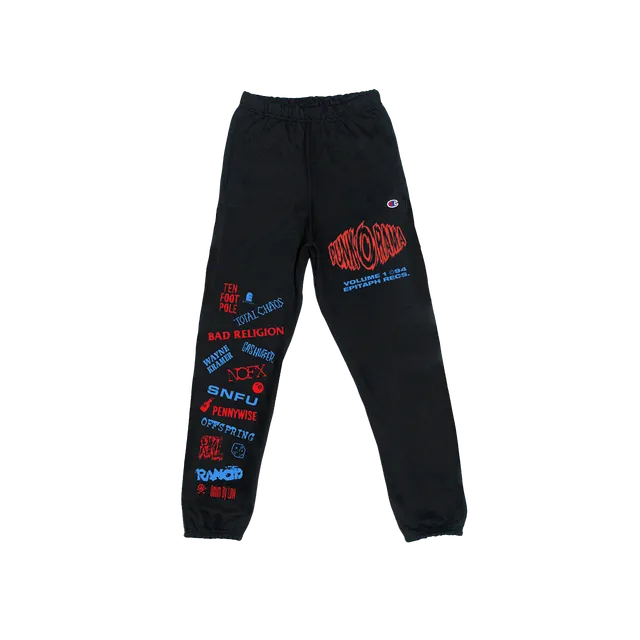 epitaph-records-punk-o-rama-jogging-noir-champion image 1