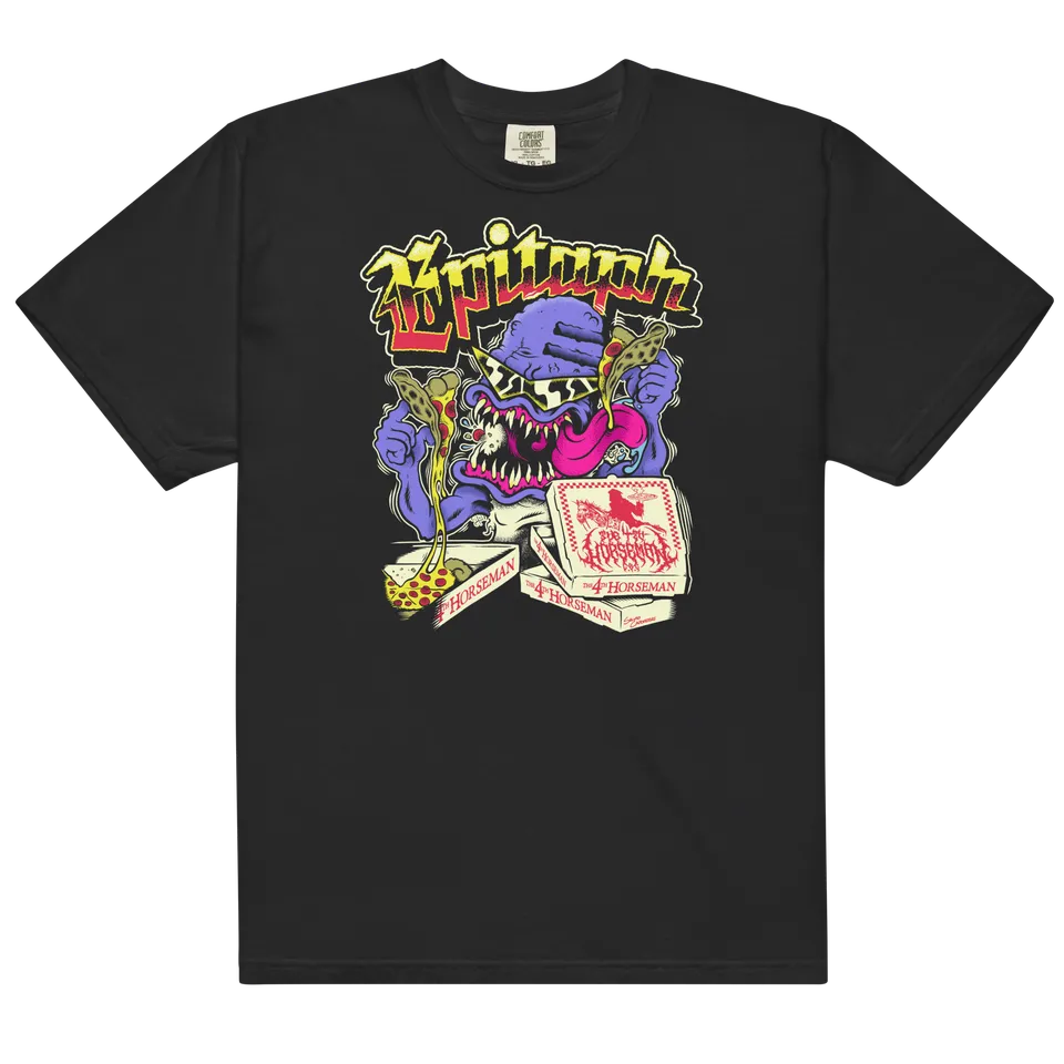 epitaph-eggbert-s-last-supper-t-shirt-noir-coton image 1