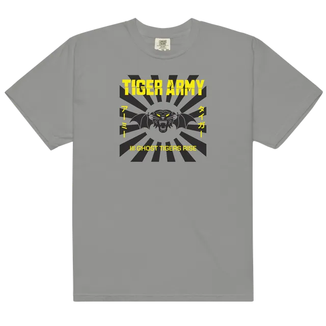 iii-ghost-tigers-rise-t-shirt-gris-coton image 1