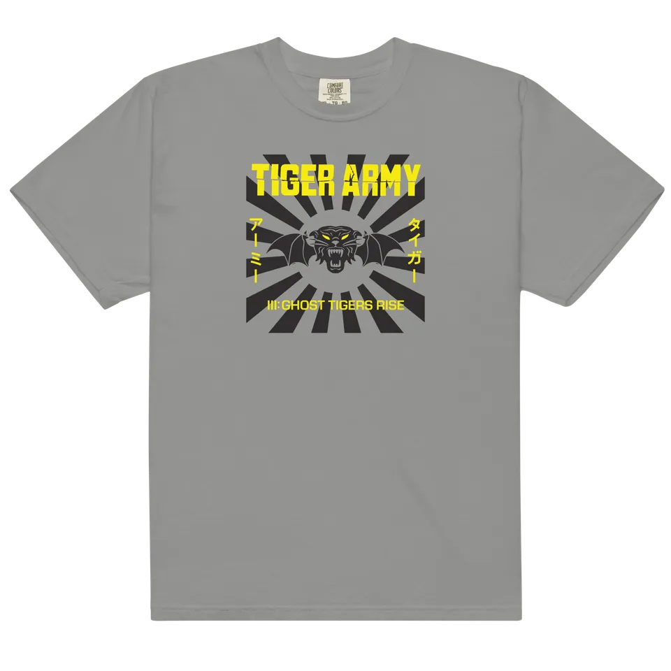 iii-ghost-tigers-rise-t-shirt-gris-coton image 1