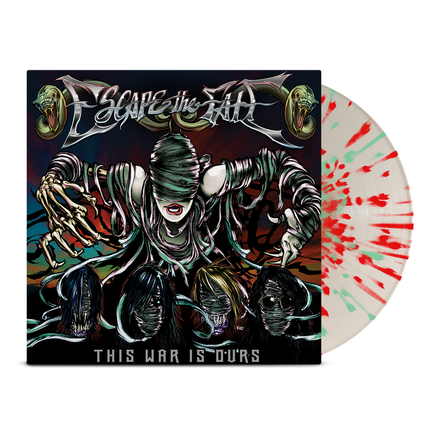escape-the-fate-this-war-is-ours-lp-vinyle-blanc-splatter image 1