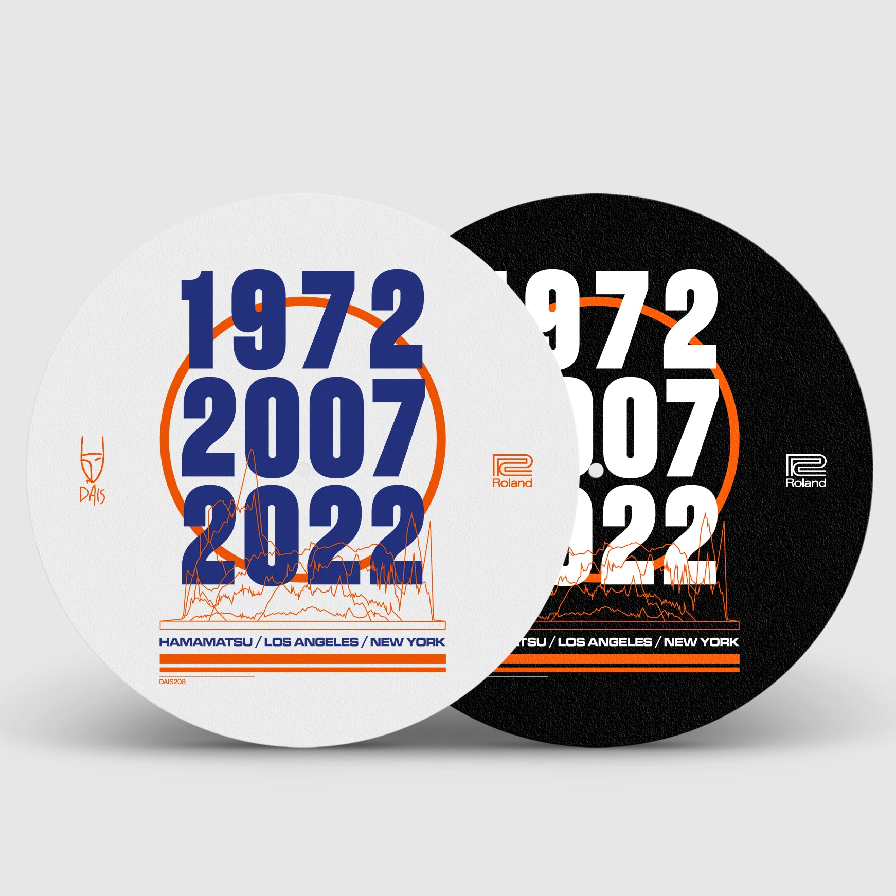 dais-x-roland-founded-feutrine-slipmat-platine-noir image 1