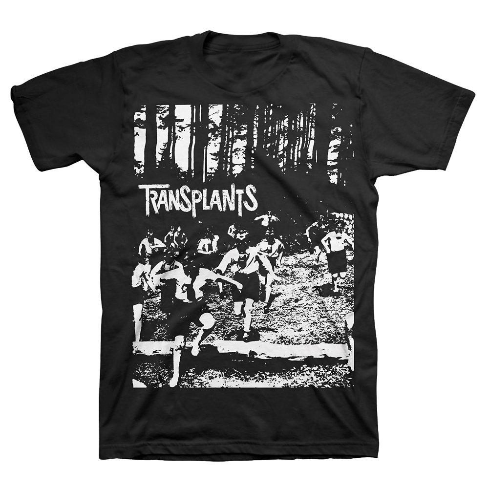transplants-running-kids-t-shirt-noir-100-coton image 1