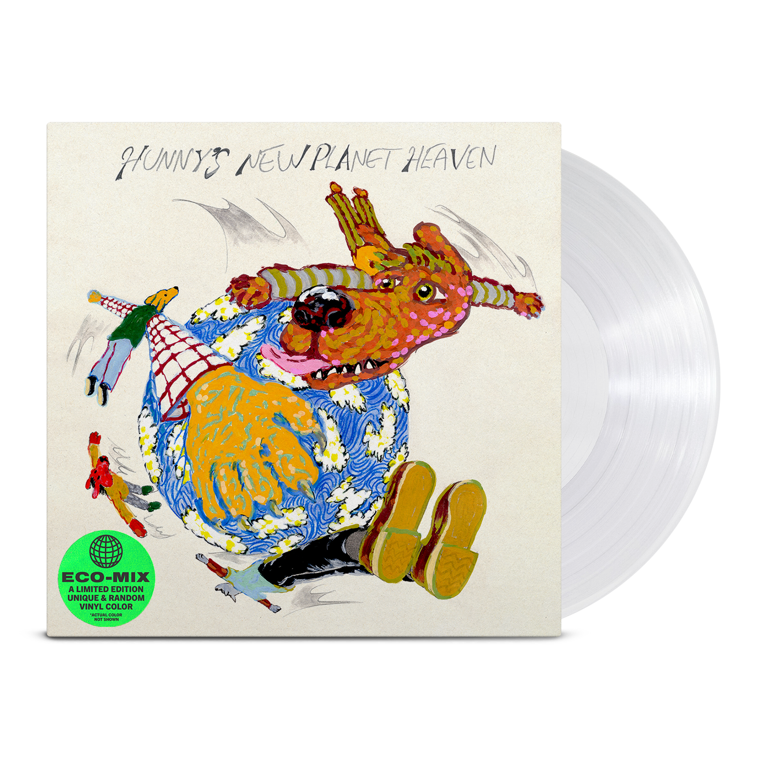 hunny-hunny-s-new-planet-heaven-vinyle-12-eco-mix-couleur image 1
